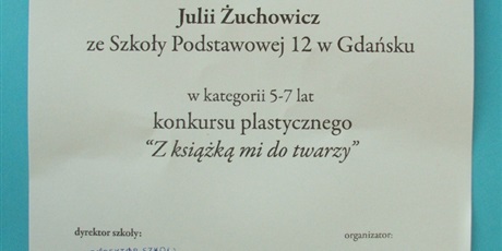 Powiększ grafikę: wyroznienia-dla-f-beleckiego-z-ellert-i-j-zuchowicz-z-klasy-2a-w-ogolnopolskim-konkursie-pt-z-ksiazka-mi-do-twarzy-158432.jpg