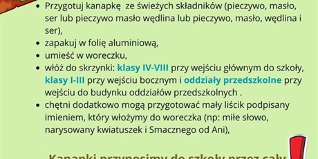 Kanapkove love - kanapka dla potrzebujących