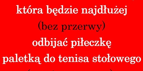 Powiększ grafikę: Informacje o konkursie Mistrz ping-ponga.